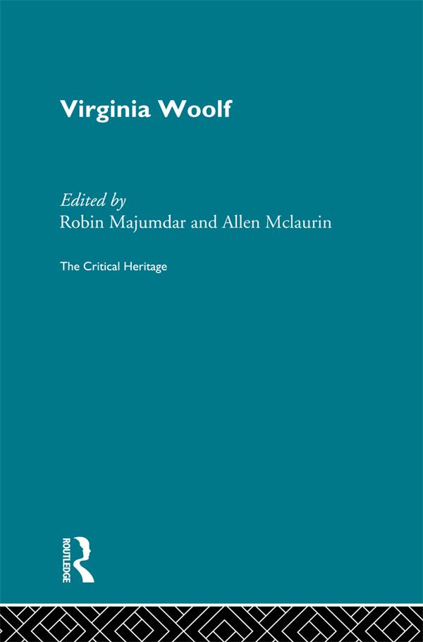 Virginia Woolf by Allen McLaurin, Robin Majumdar