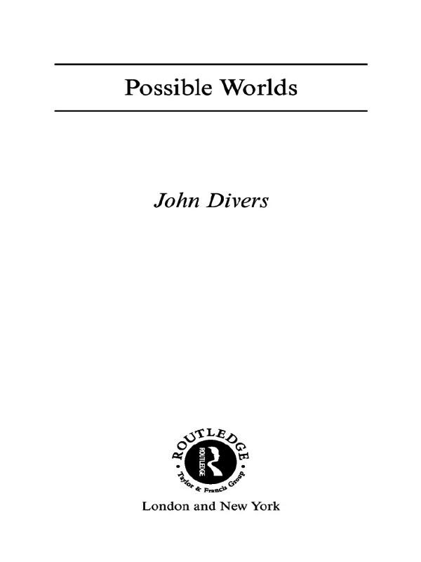 Possible Worlds by John Divers