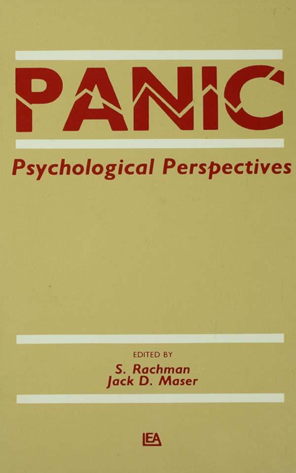 Panic by Jack D. Maser, S. Rachman