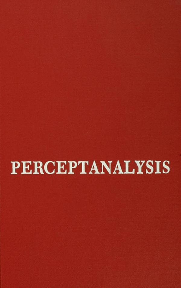 Perceptanalysis by Z. A. Piotrowski