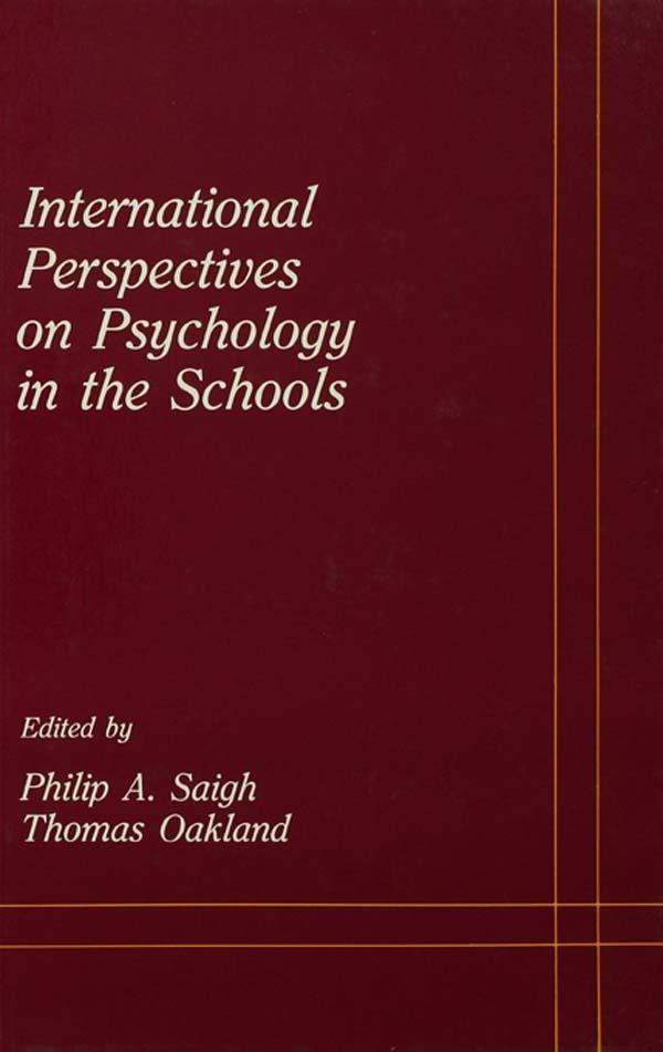 International Perspectives on Psychology in the Schools