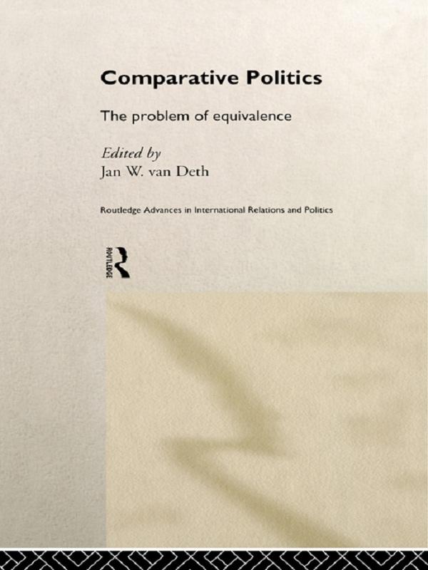 Equivalence in Comparative Politics by Jan van Deth