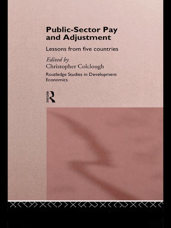 Public Sector Pay and Adjustment