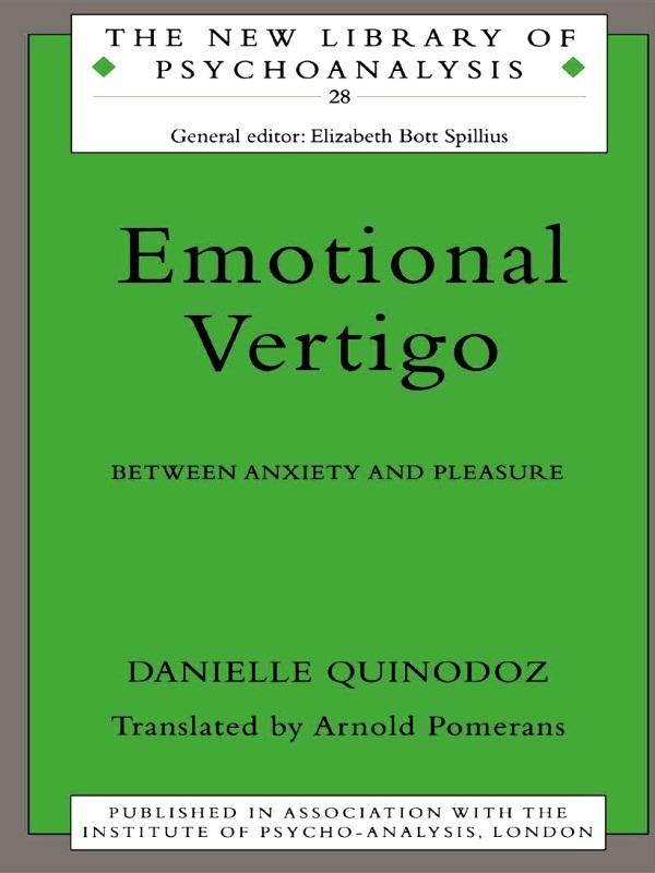 Emotional Vertigo by Arnold Pomerans, Danielle Quinodoz