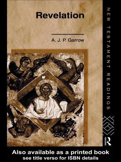Revelation by A.J.P. Garrow, Rev A J P Garrow