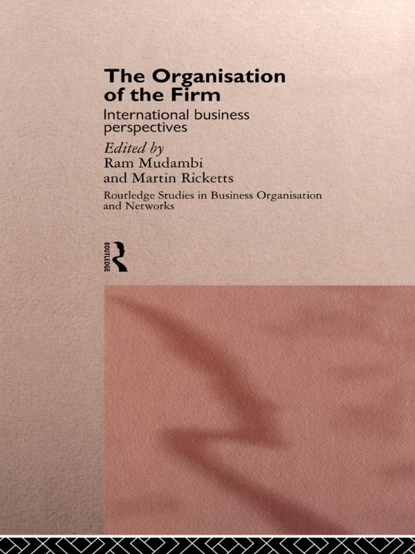 The Organisation of the Firm