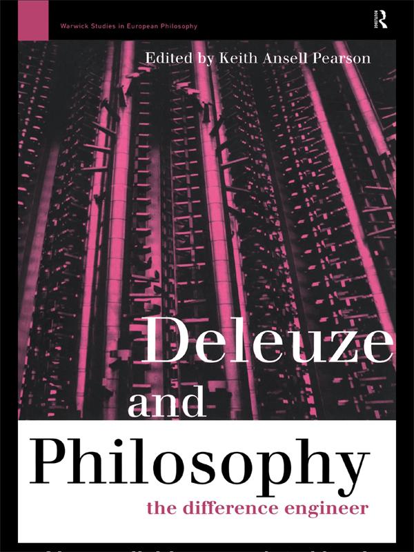 Deleuze and Philosophy by Keith Ansell Pearson, Keith Ansell-Pearson