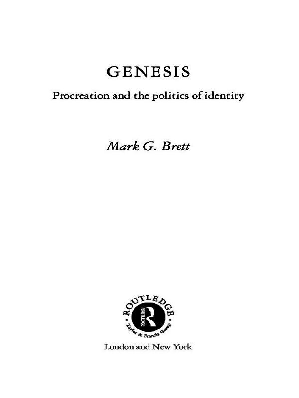 Genesis by Mark G. Brett