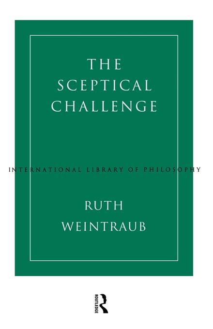 The Sceptical Challenge by Ruth Weintraub