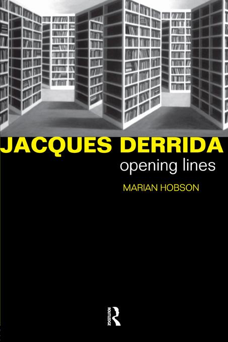 Jacques Derrida by Dr Marian Hobson, Marian Hobson
