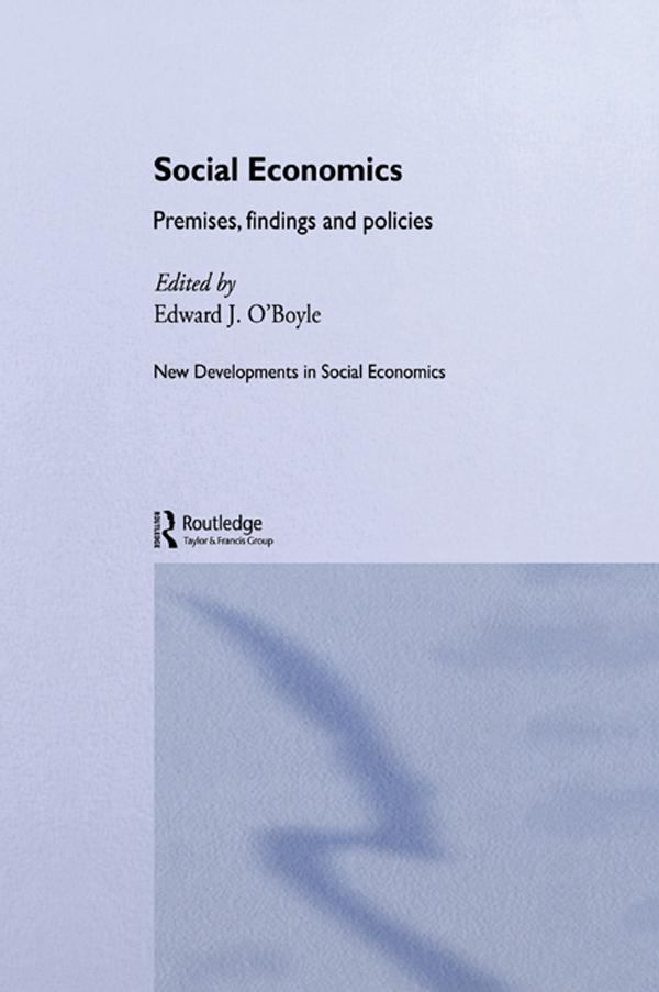 Social Economics by Edward O'Boyle