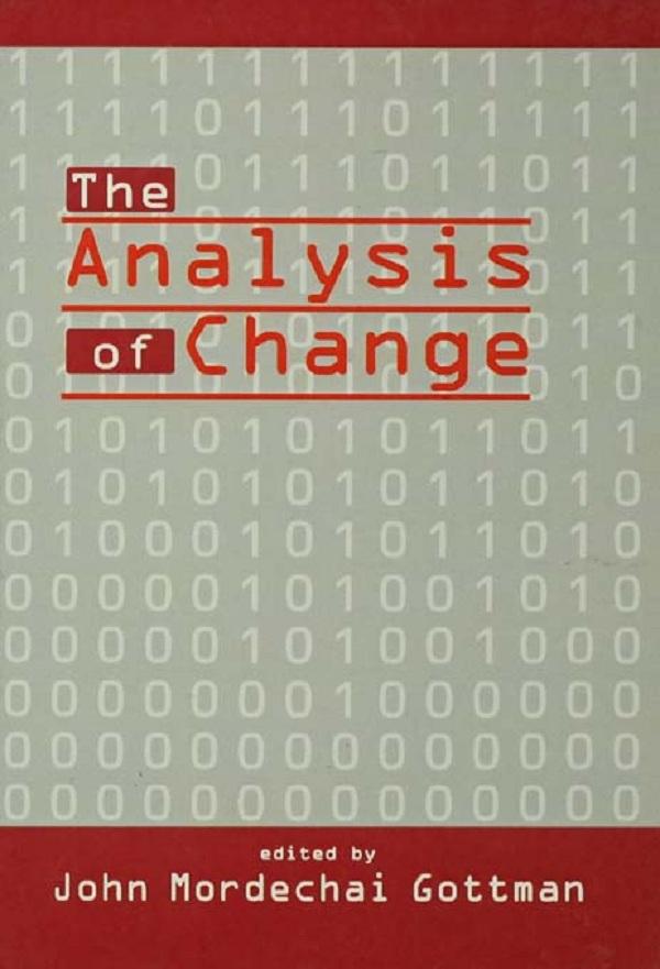 The Analysis of Change by John Mordechai Gottman