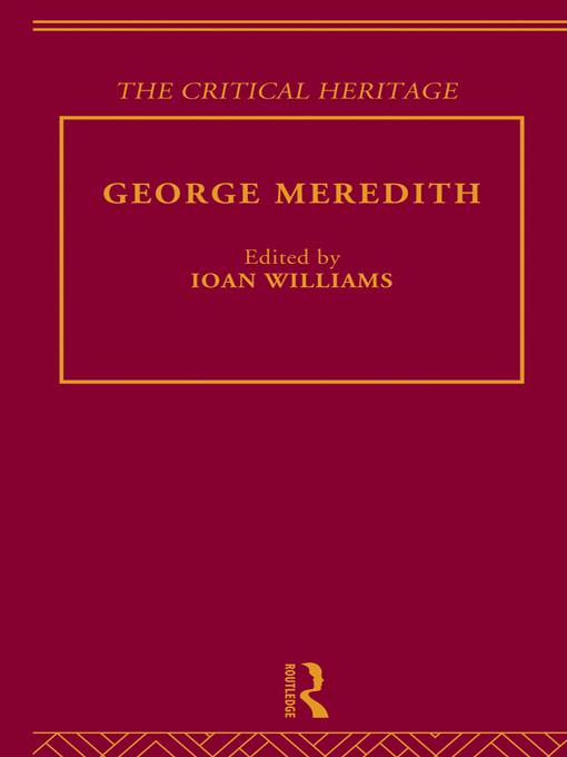 George Meredith by Ioan Williams