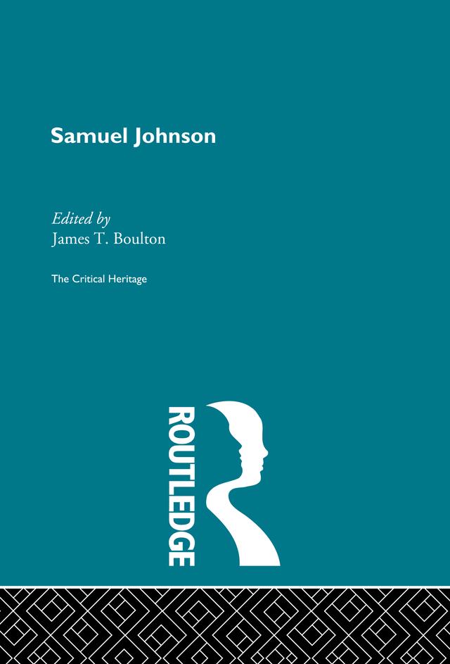 Samuel Johnson by James T. Boulton