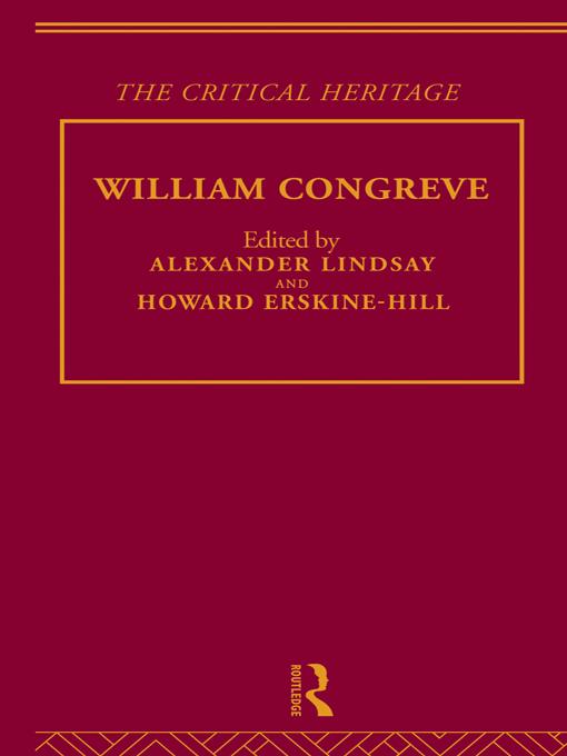 William Congreve