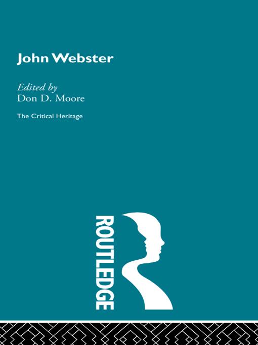 John Webster by Don D. Moore