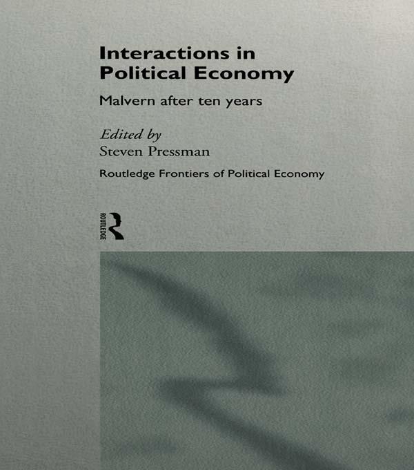 Interactions in Political Economy by Steven Pressman