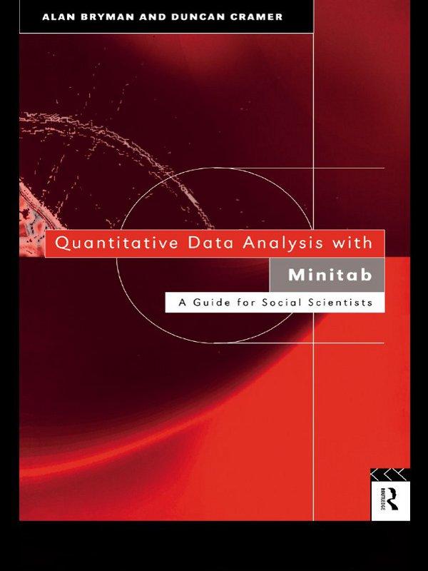 Quantitative Data Analysis with Minitab by Alan Bryman, Duncan Cramer