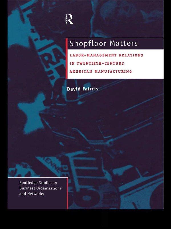 Shopfloor Matters by David Fairris