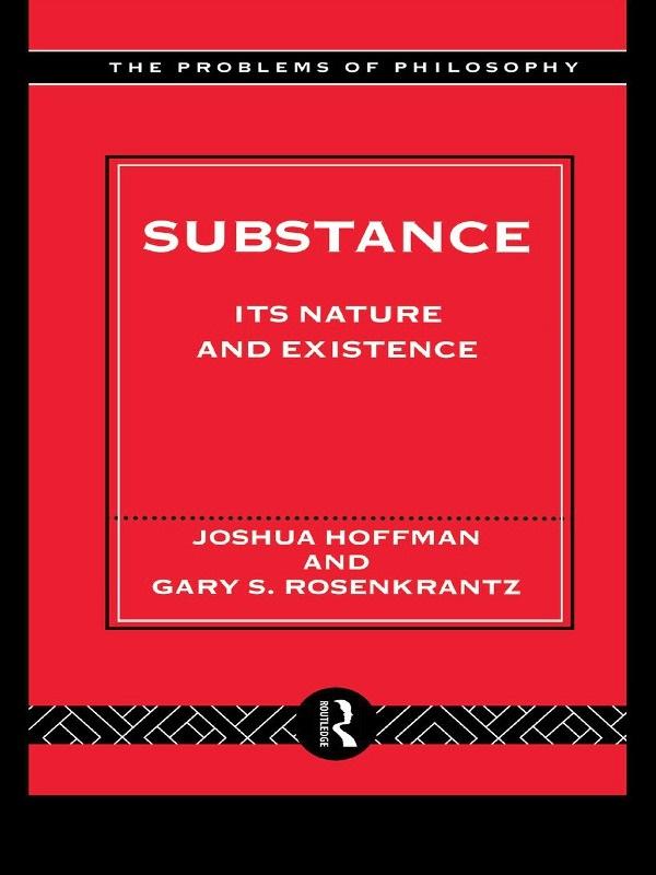 Substance by Gary Rosenkrantz, Joshua Hoffman