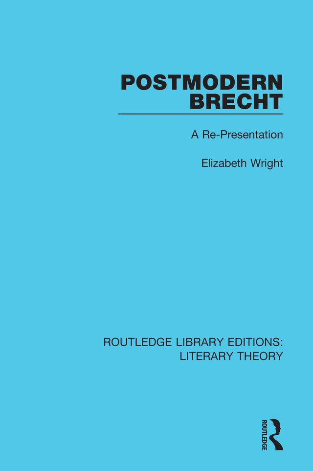 Postmodern Brecht by Elizabeth Wright