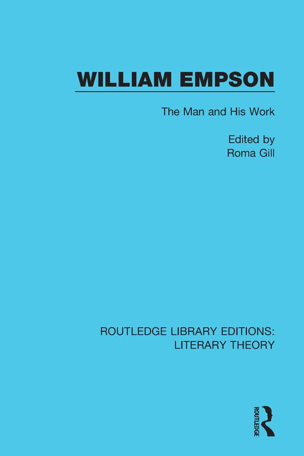 William Empson by Roma Gill