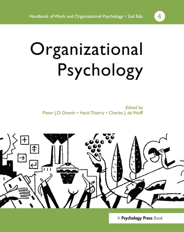 A Handbook of Work and Organizational Psychology by De Charles, P J D Drenth, THIERRY HENK