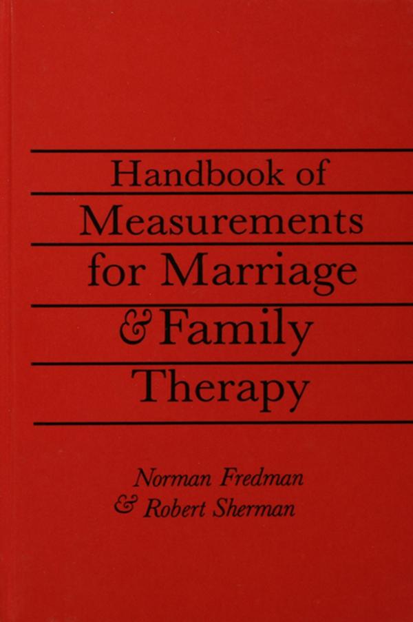 Handbook Of Measurements For Marriage And Family Therapy