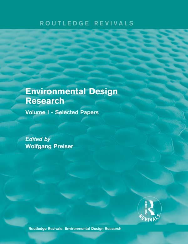 Environmental Design Research by Wolfgang F. E. Preiser
