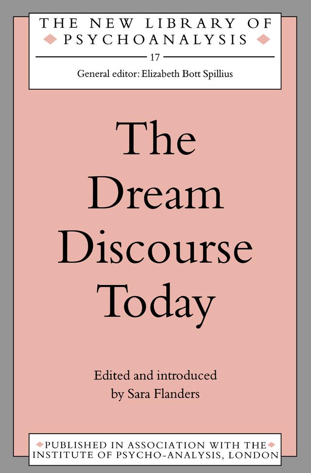 The Dream Discourse Today by Sara Flanders