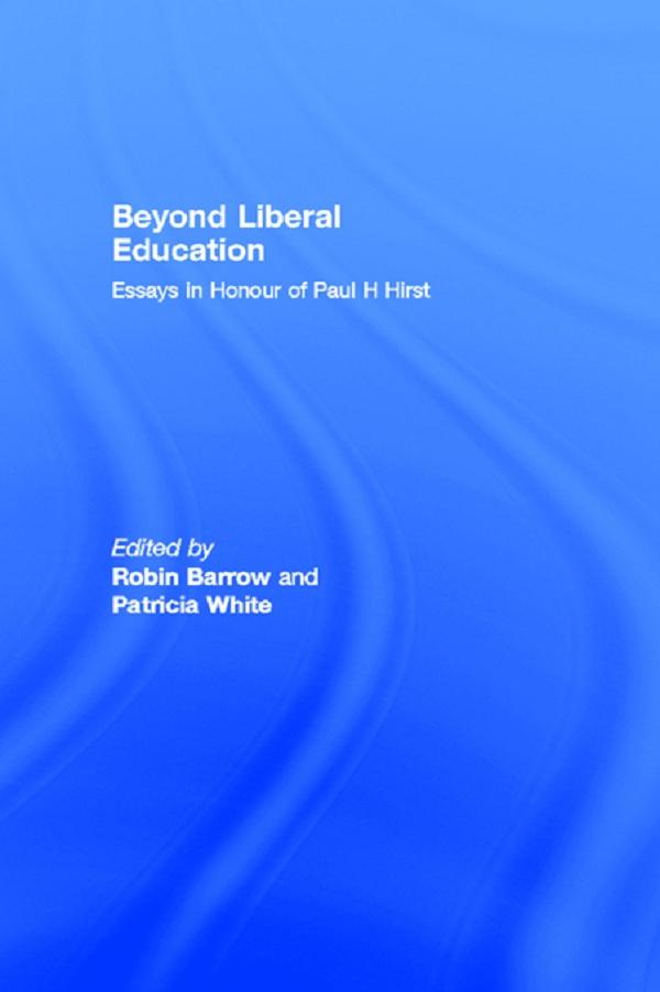 Beyond Liberal Education