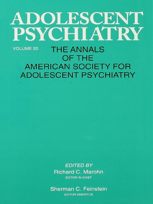Adolescent Psychiatry, V. 20