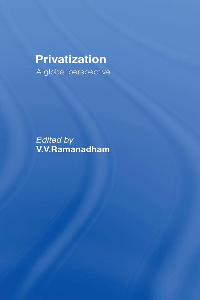Privatisation by V. V. Ramanadham