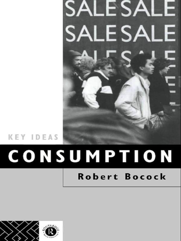 Consumption by Dr Robert Bocock, Robert Bocock