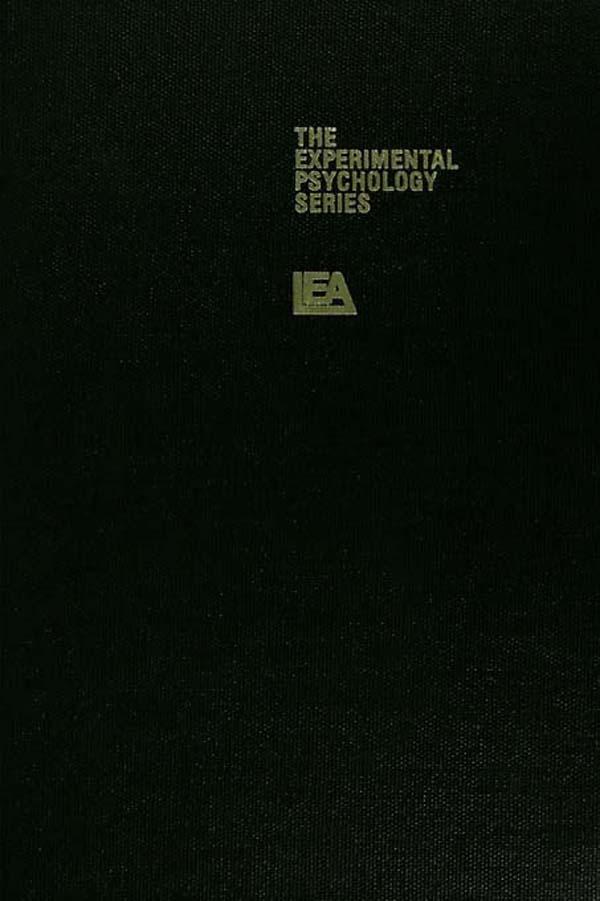 Language, Memory, and Thought by John R. Anderson