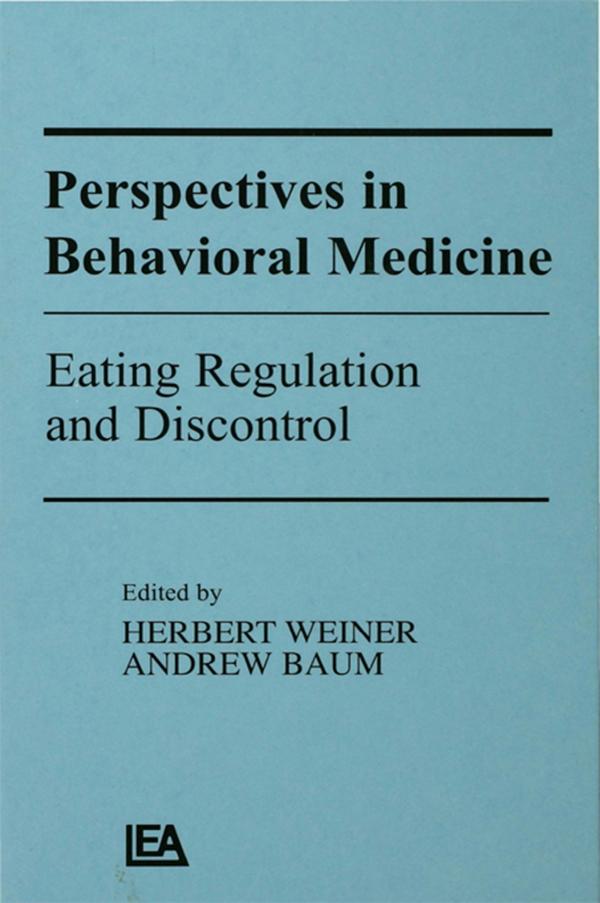 Perspectives in Behavioral Medicine by Andrew S. Baum,, Herbert Weiner,