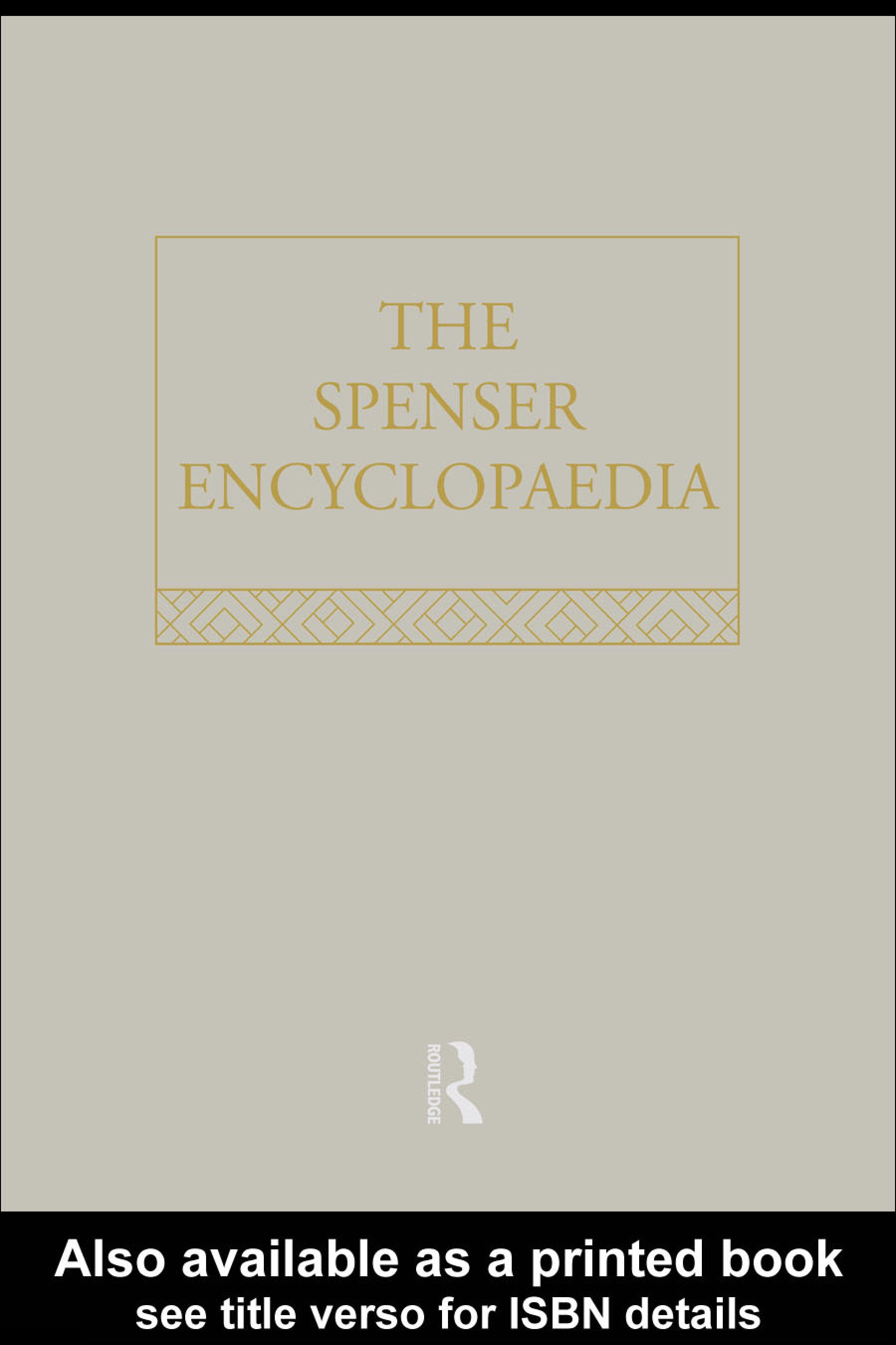 The Spenser Encyclopedia