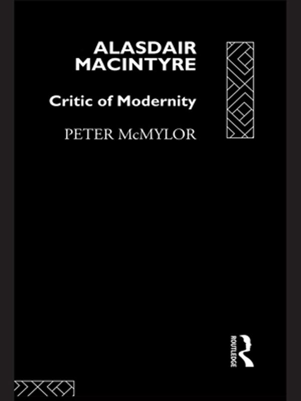Alasdair MacIntyre by Peter McMylor