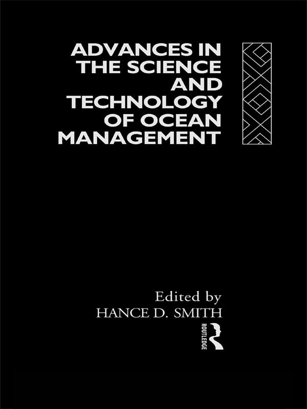Advances in the Science and Technology of Ocean Management by Hance Smith