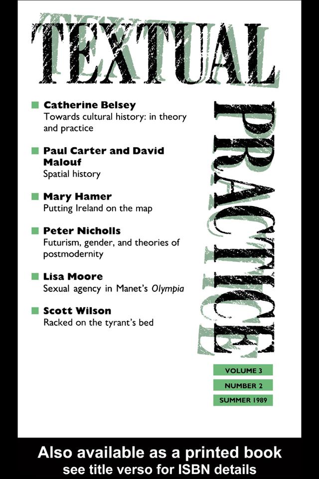 Textual Practice by Terence Hawkes