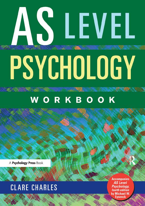 AS Level Psychology Workbook by Clare Charles