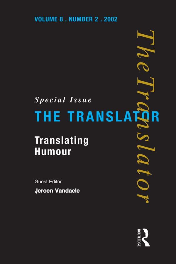 Translating Humour by Jeroen Vandaele