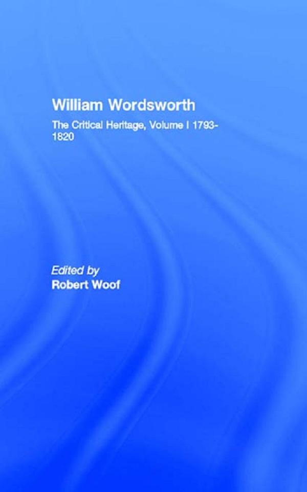 William Wordsworth by Robert Woof