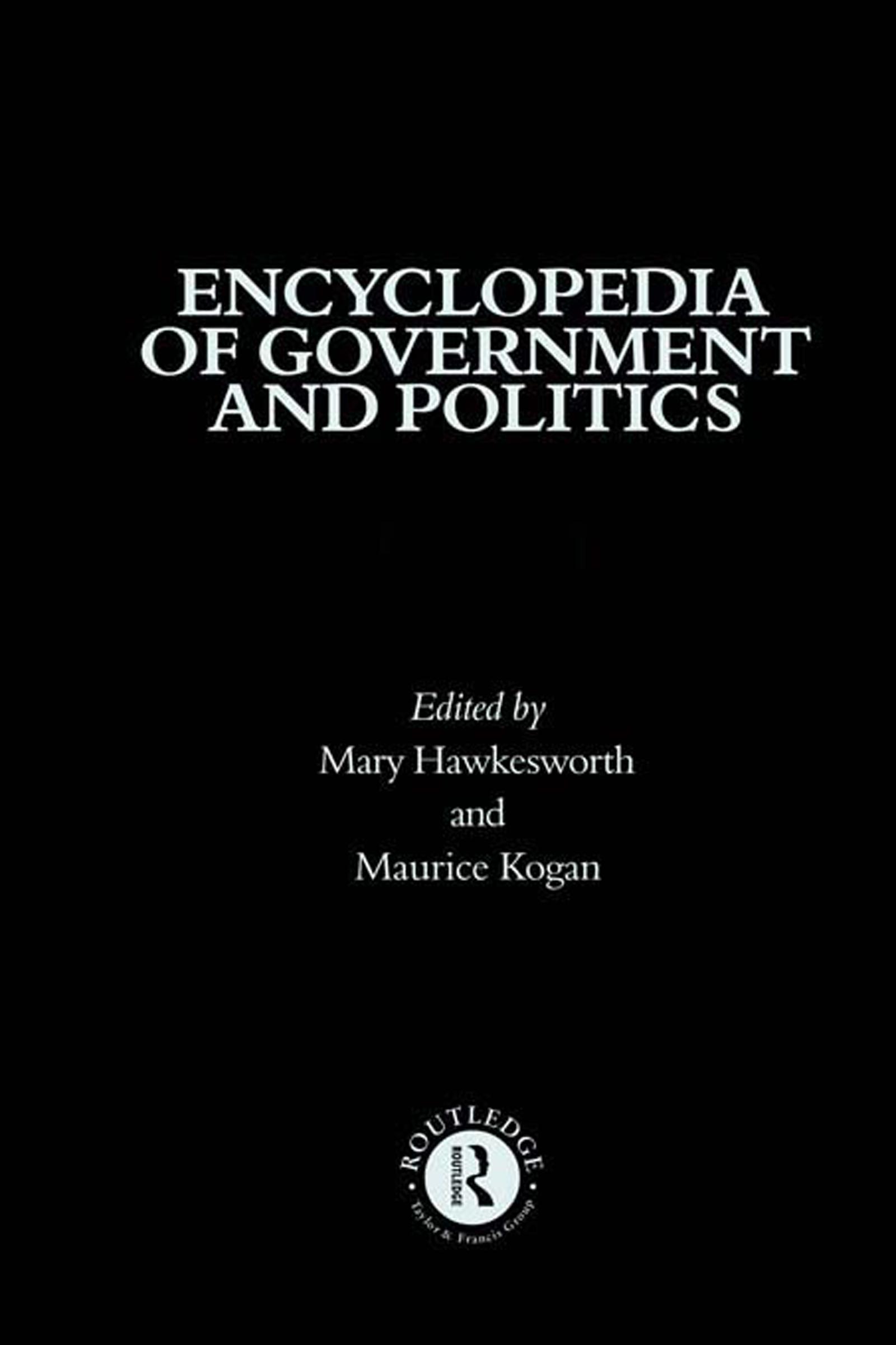 Encyclopedia of Government and Politics