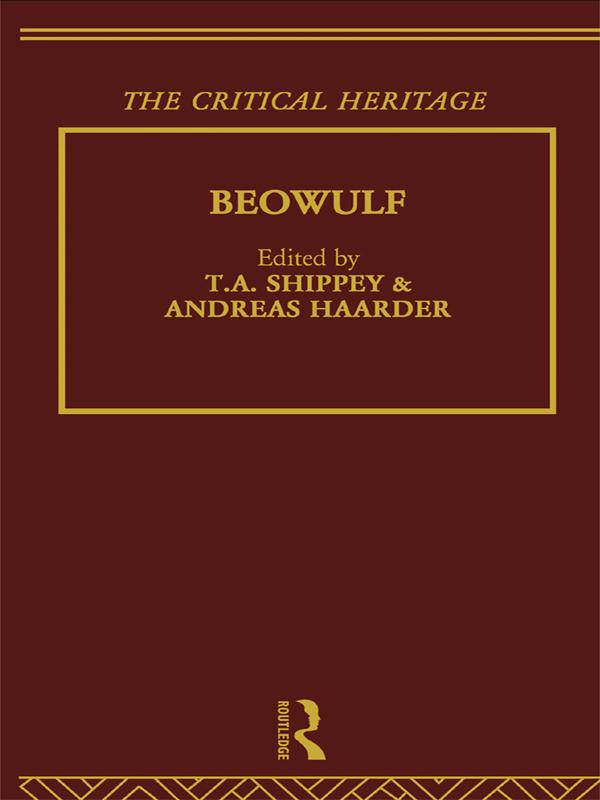 Beowulf by Andreas Haarder, T A Shippey, T. A. Shippey