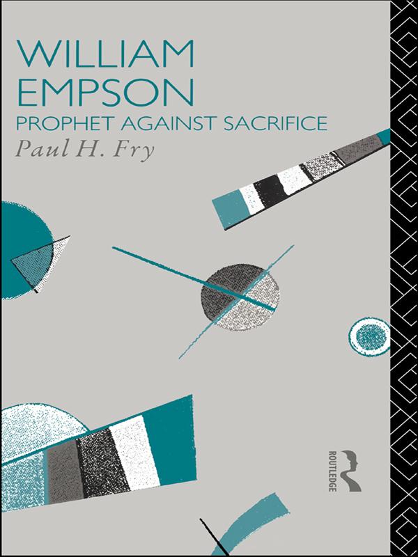 William Empson by Paul H. Fry