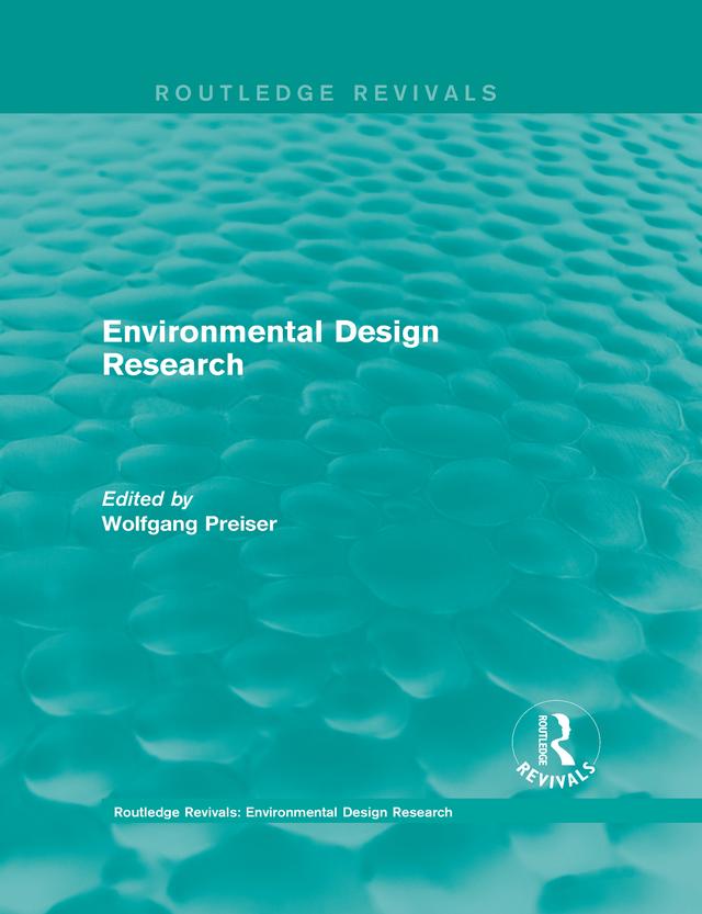 Environmental Design Research by Wolfgang Preiser