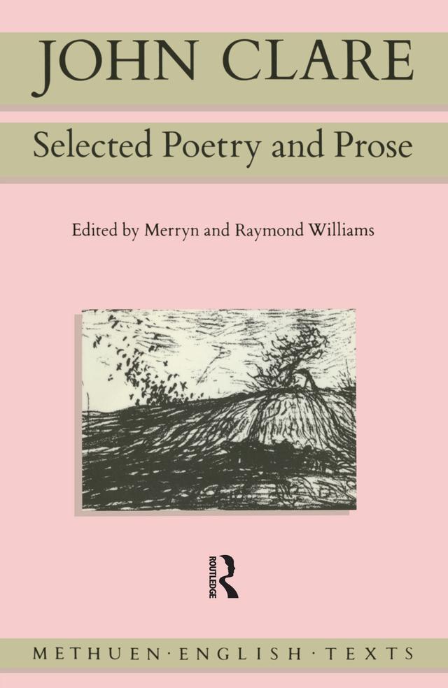 John Clare by John Clare, Merryn Williams, Raymond Williams