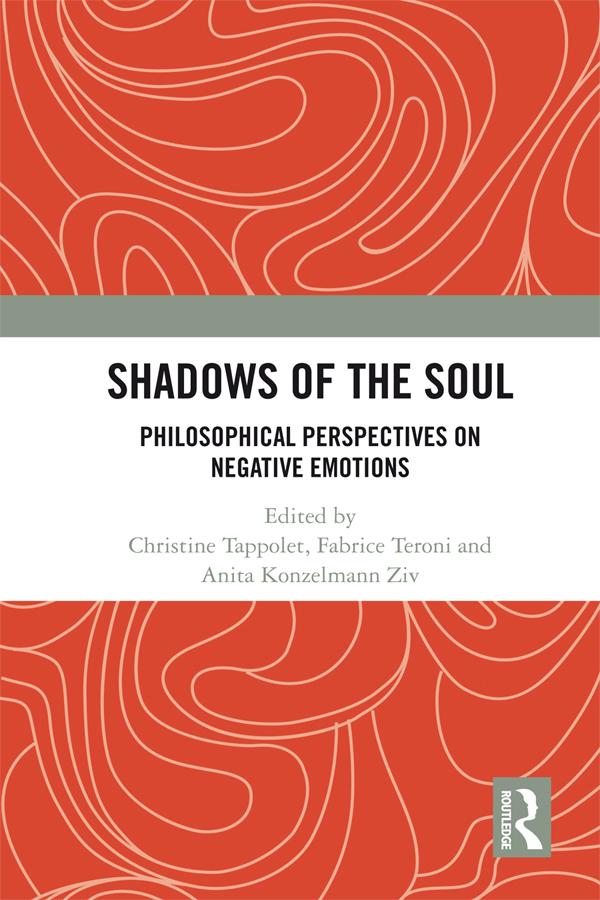 Shadows of the Soul by Anita Konzelmann Ziv, Christine Tappolet, Fabrice Teroni