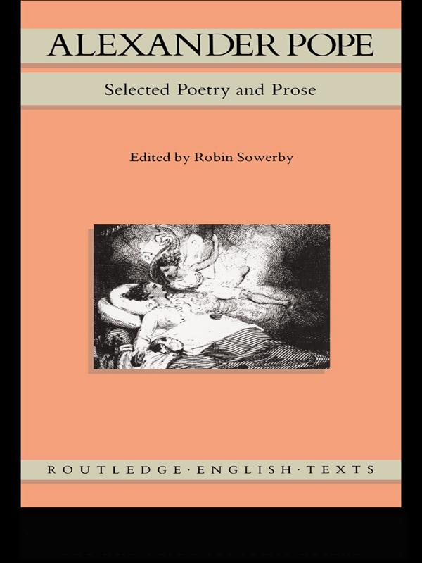 Alexander Pope by Alexander Pope, Robin Sowerby